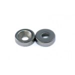 10mm x 3mm x 3mm (10x3x3 mm) Neodymium Ring Countersunk Magnet