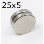 25mm x 5mm (25x5 mm) Neodymium Disc Strong Magnet