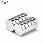 8mm x 3mm (8x3 mm) Neodymium Disc Strong Magnet