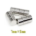 7x5 mm Minor Round Rare Earth Magnet 7mmx5mm