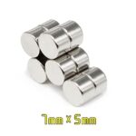 7x5 mm Minor Round Rare Earth Magnet 7mmx5mm