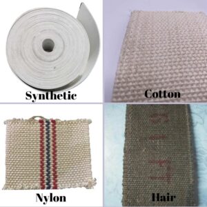 Cotton, Nylon, Hair, and Synthetic Rubber Elevator