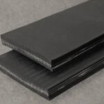 Black and White Rubber Elevator Belt for feed and grain industry