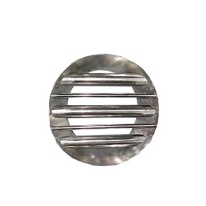 Hopper Magnet Stainless Steel Round Shape Size 12" x 12" - Pack of 1