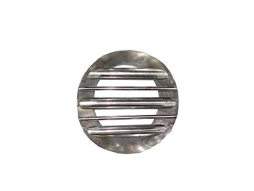 Hopper Magnet Stainless Steel Round Shape Size 12" x 12" - Pack of 1